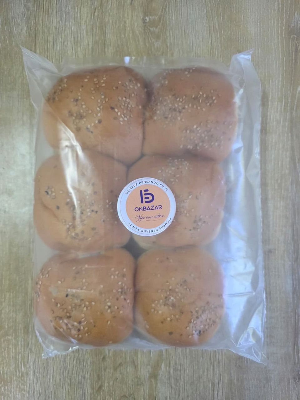 Bolsa de pan de 6u